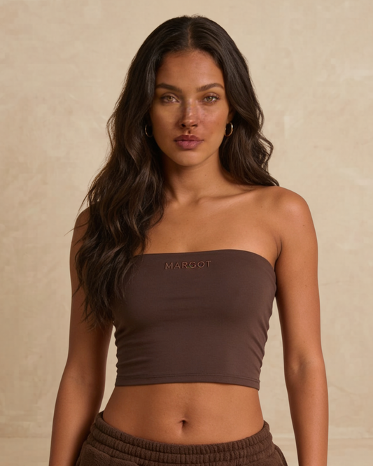 SUPER SNATCH BANDEAU – CHOCOLATE