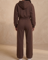 SWITCH SHAPE JOGGER – WIDE LEG – CHOCOLATE