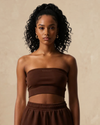 SUPER SNATCH BANDEAU – CHOCOLATE