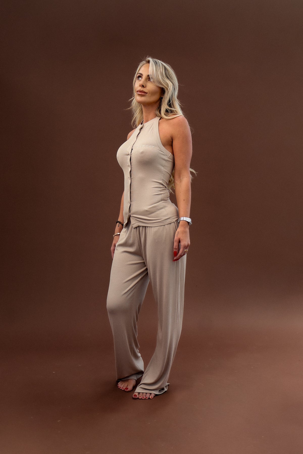 Halter Neck & Long Pant