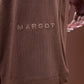 MARGOT long sleeve top in champagne nude