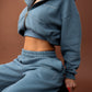 Functional Hooded Jacket + Wide Leg Jogger Set
