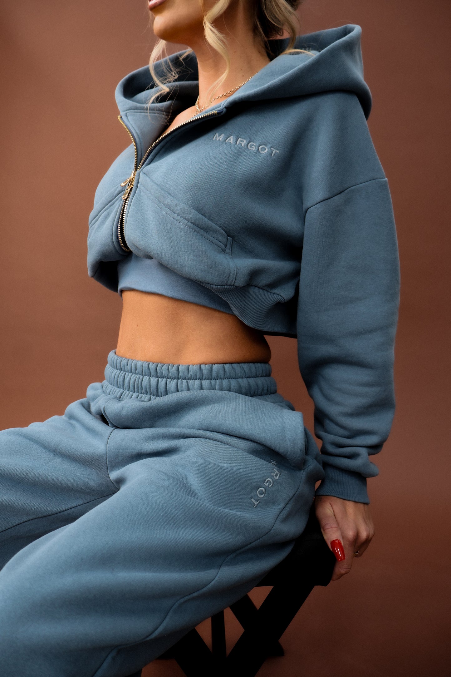 Functional Hooded Jacket + Wide Leg Jogger Set