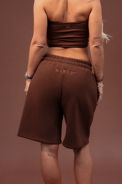 MARGOT Shogger set in Chocolate Brown