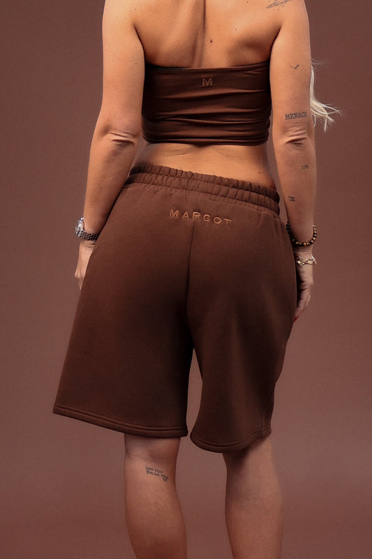 MARGOT Shogger set in Chocolate Brown