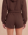 SHAPE SHORTS – CHOCOLATE